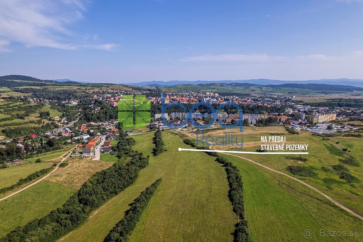 NA PREDAJ: Pozemky v Levoči, časť určená na výstavbu domov