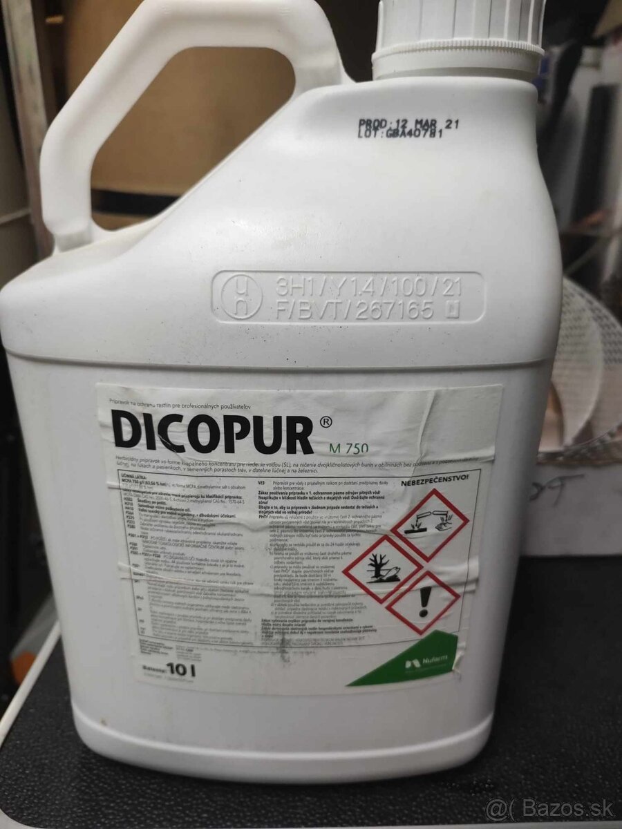 Dicopur 10l - prípravok na burinu