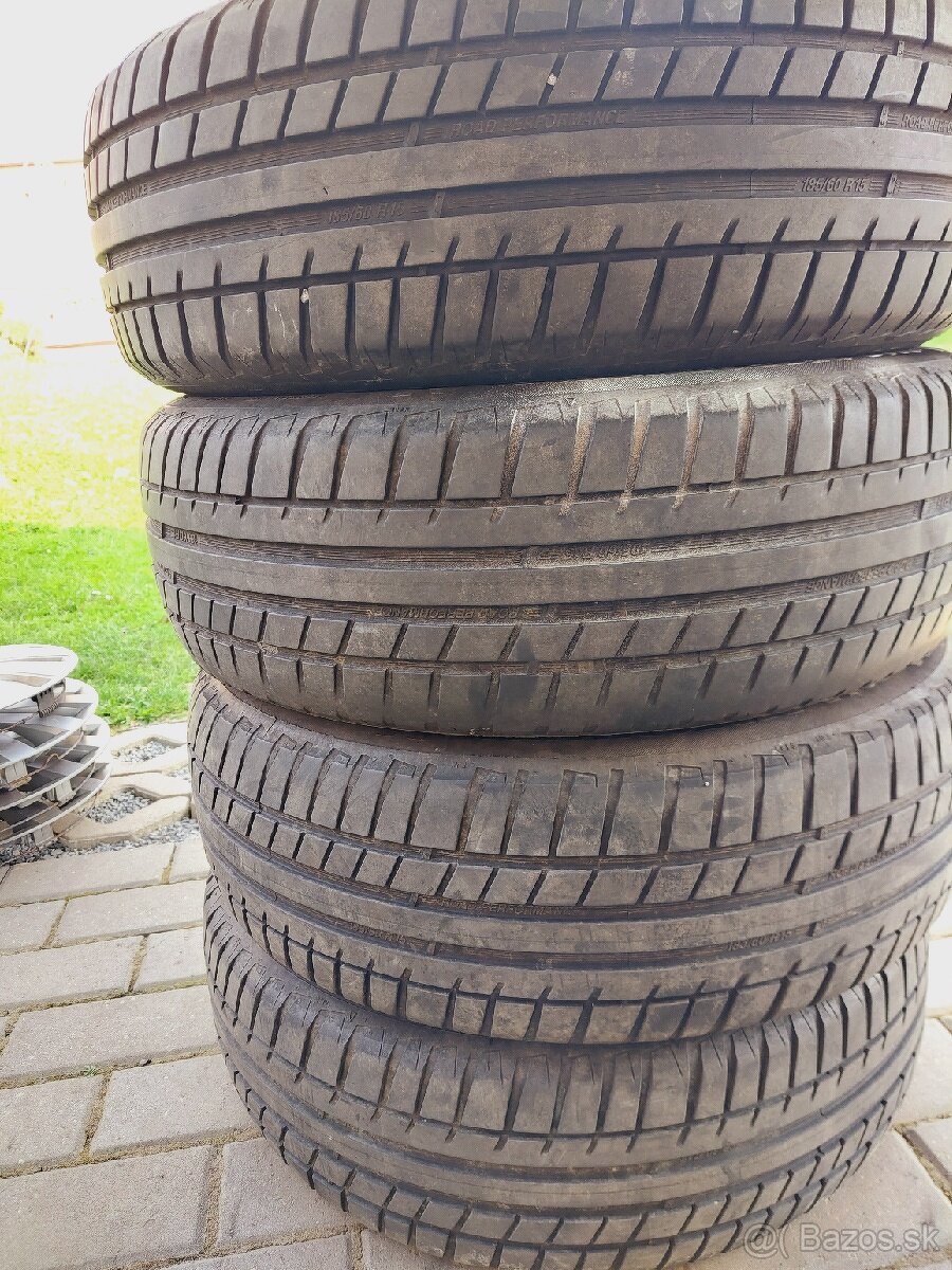 Predam letne pneu 185/60 R15