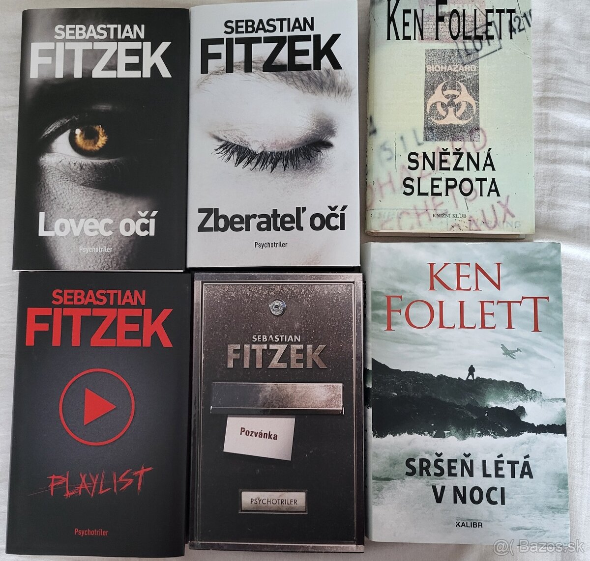 S. Fitzek, K. Follett knižky