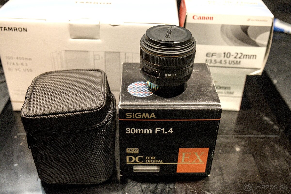 Sigma 30mm f/1.4 EX DC HSM pre Canon