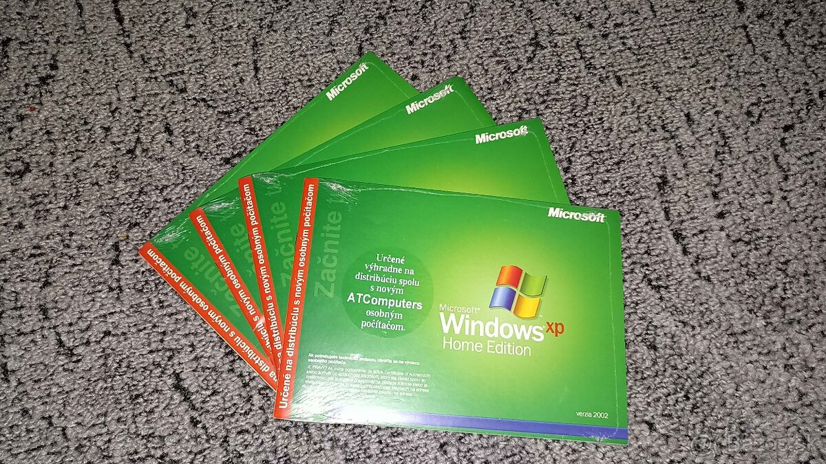 Windows XP retro CD Home Premium