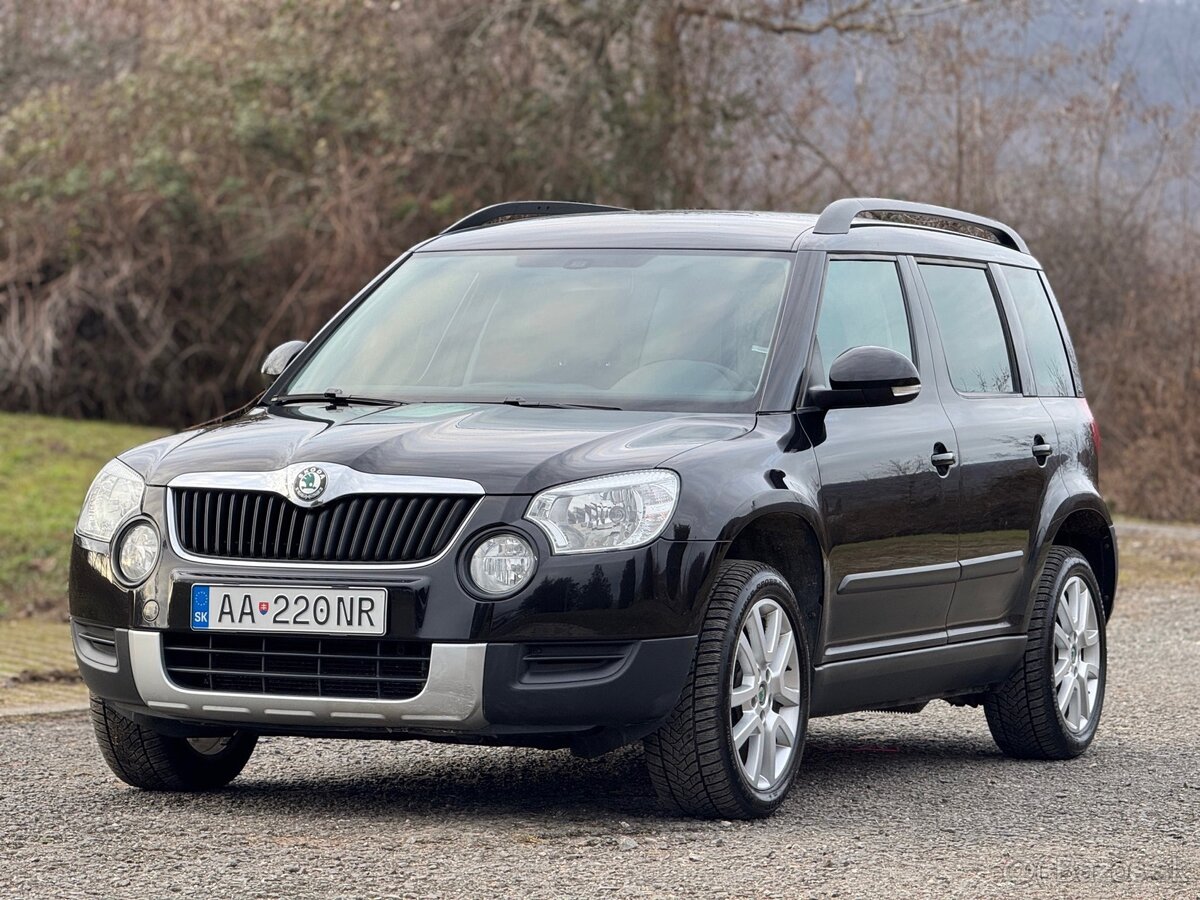 Škoda Yeti 2.0 TDI 103kw 4x4 2012 - 199.000km