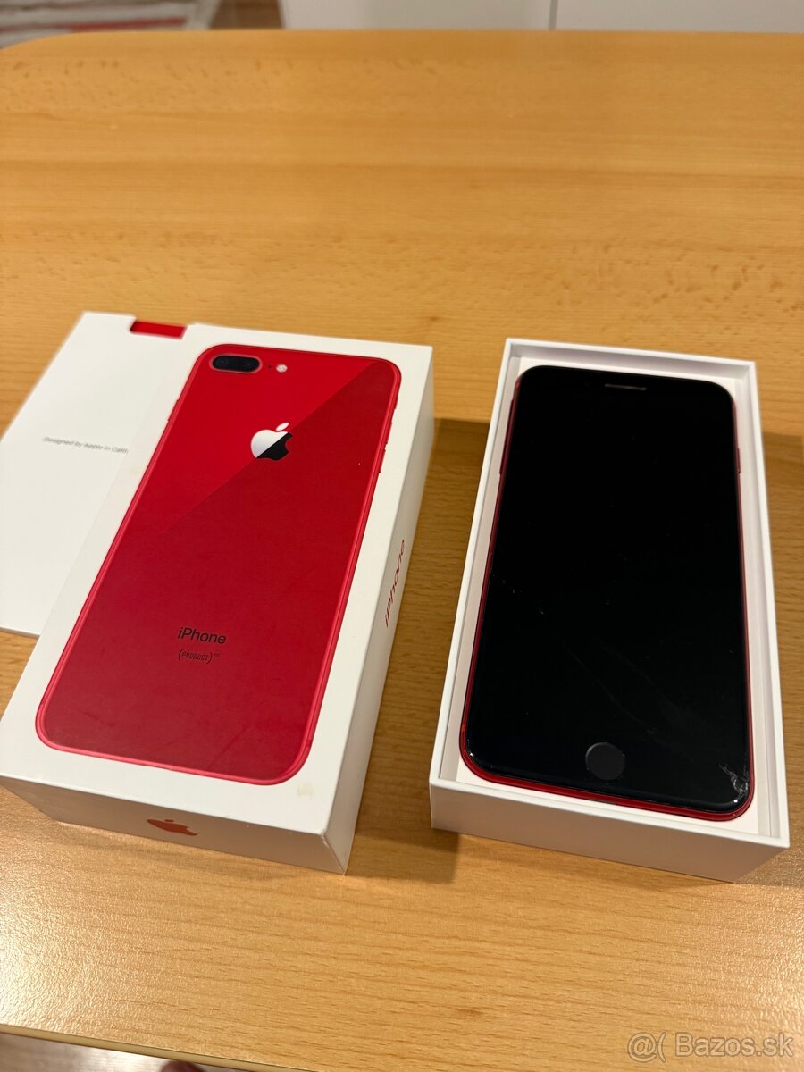 iPhone 8 Plus, Red, 256gb