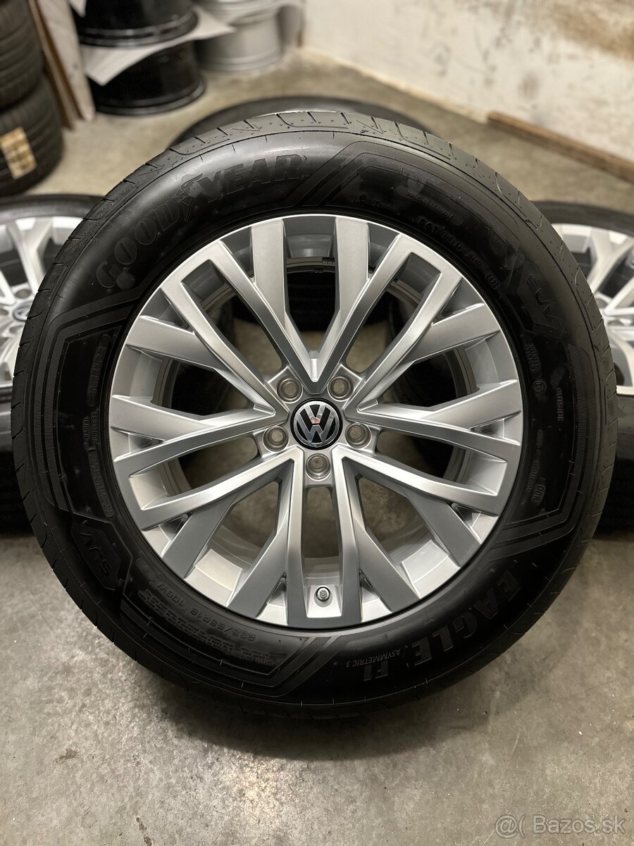 Letná sada VW Touareg 5x112 R18 , 235/65/18 VW Cascade