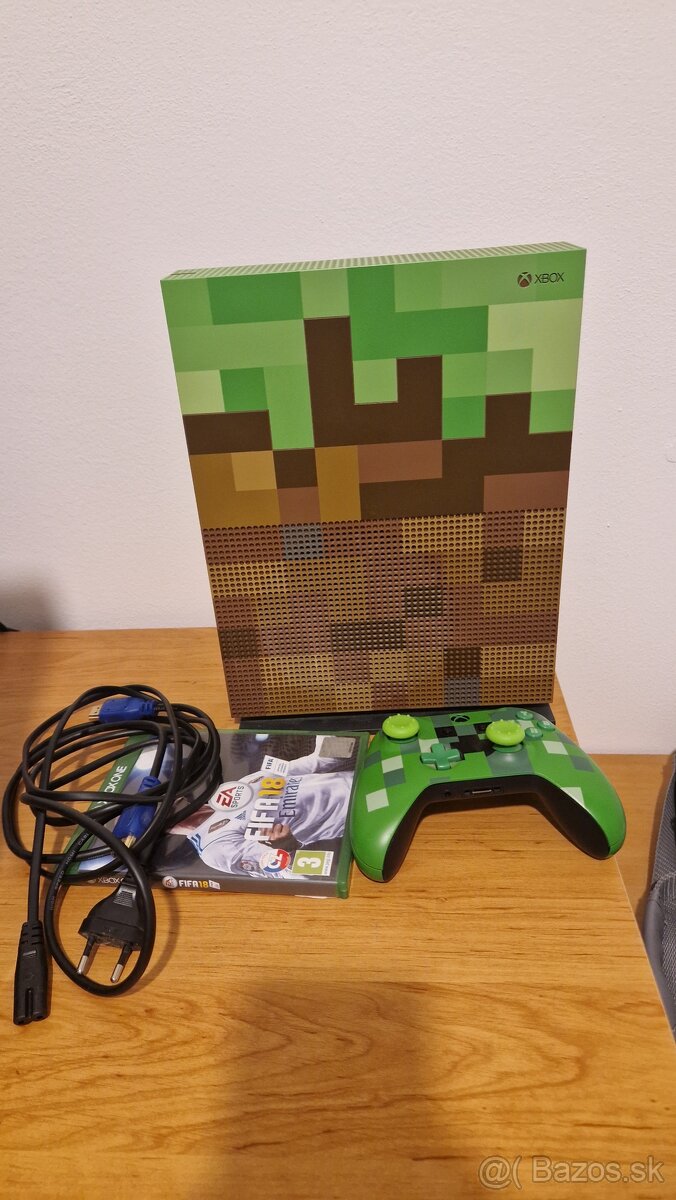 Predám XBOX ONE S 1TB Minecraft Edition