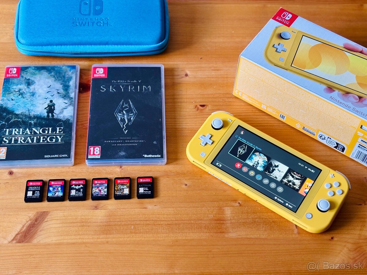 Nintendo Switch Lite - Žlte, ZÁRUKA