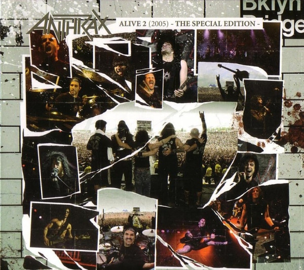 cd+dvd Anthrax - Alive 2 (2005) Special Edition - digipack