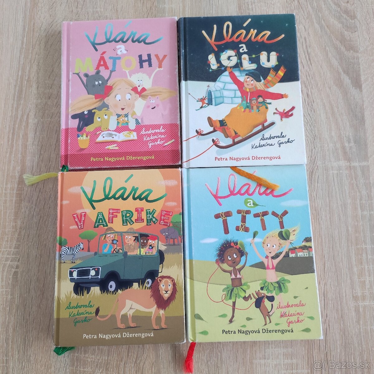 Séria kníh Klára 1-4