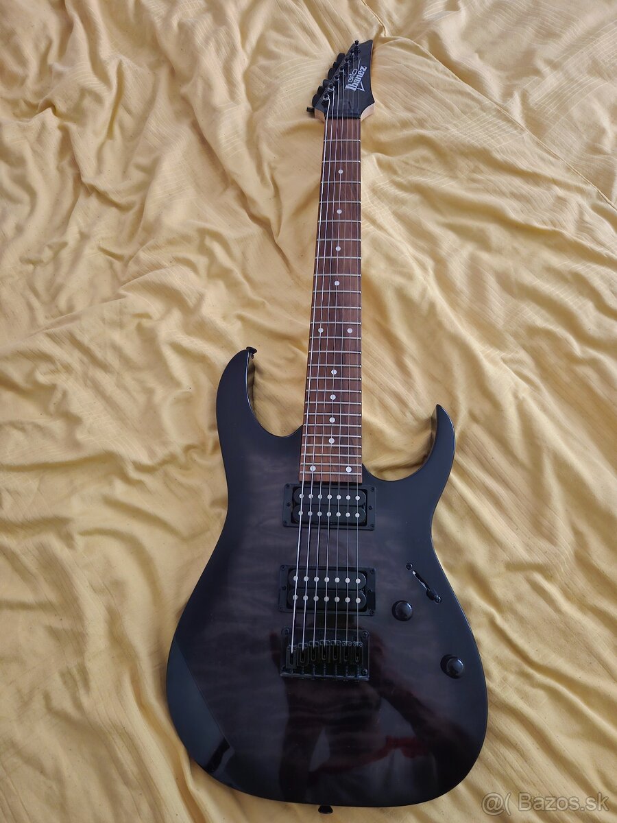 Ibanez GRG7221QA-TKS Transparent Black