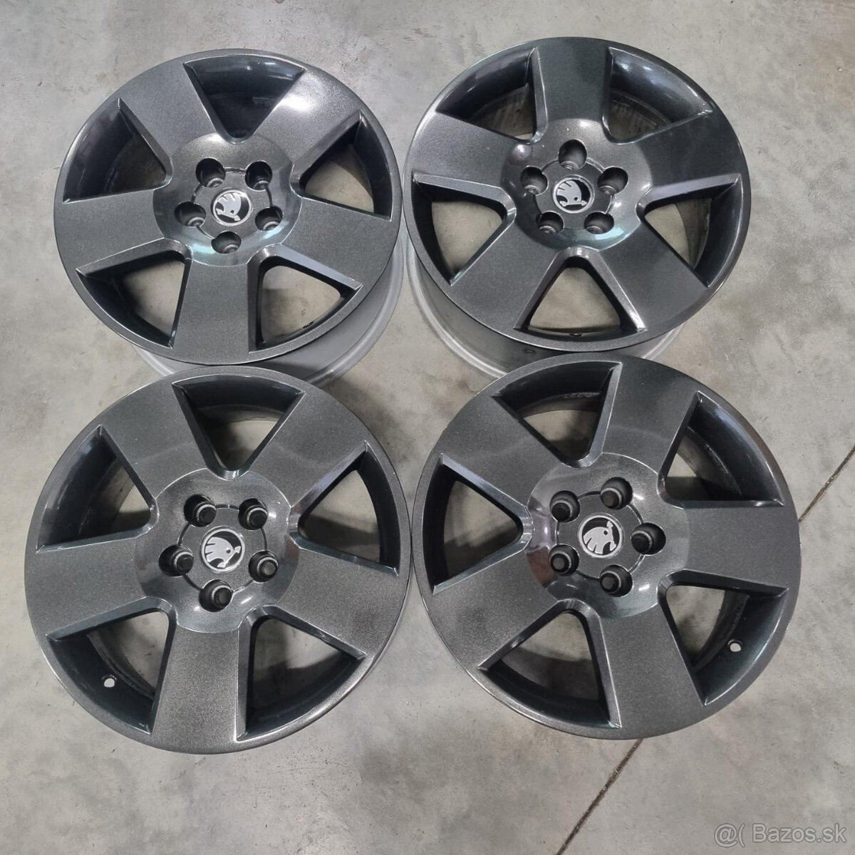 Originál ŠKODA SUPERB disky 5x112 R17 ET37