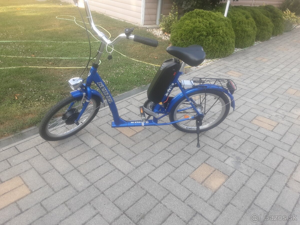 Elektrobicykel 250W najnižšie prekračovanie