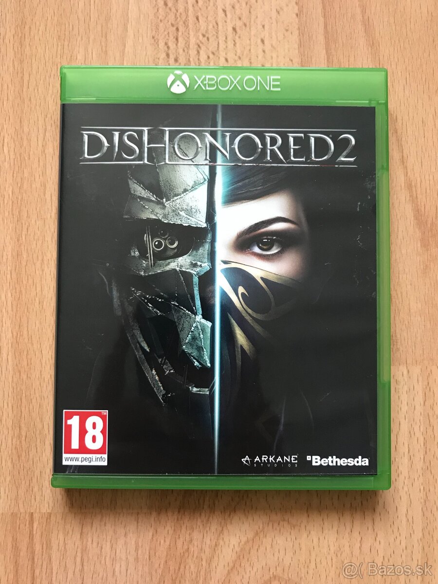 X Dishonored 2 na Xbox ONE a Xbox Series X