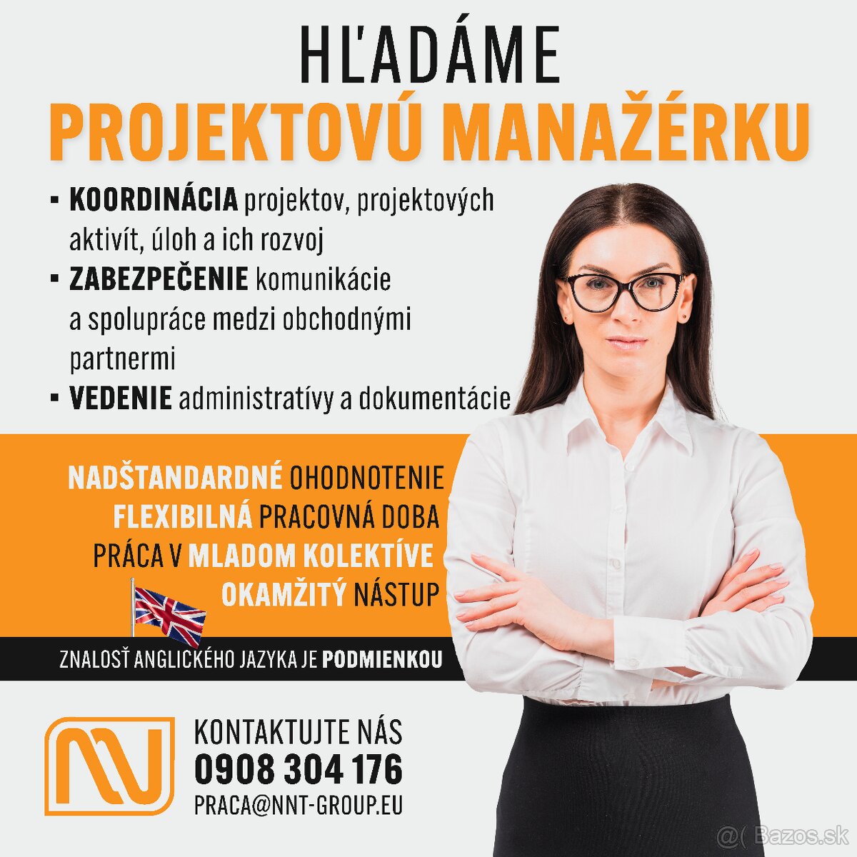 Hľadáme Projektovú manažéku