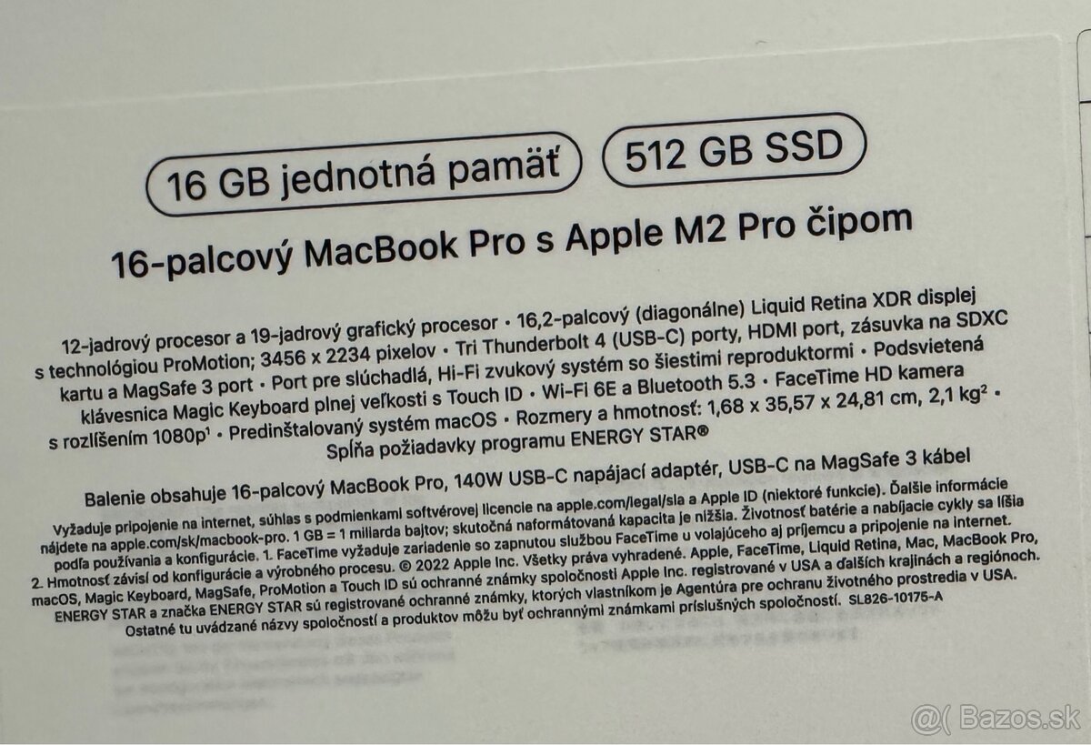 Macbook pro m2