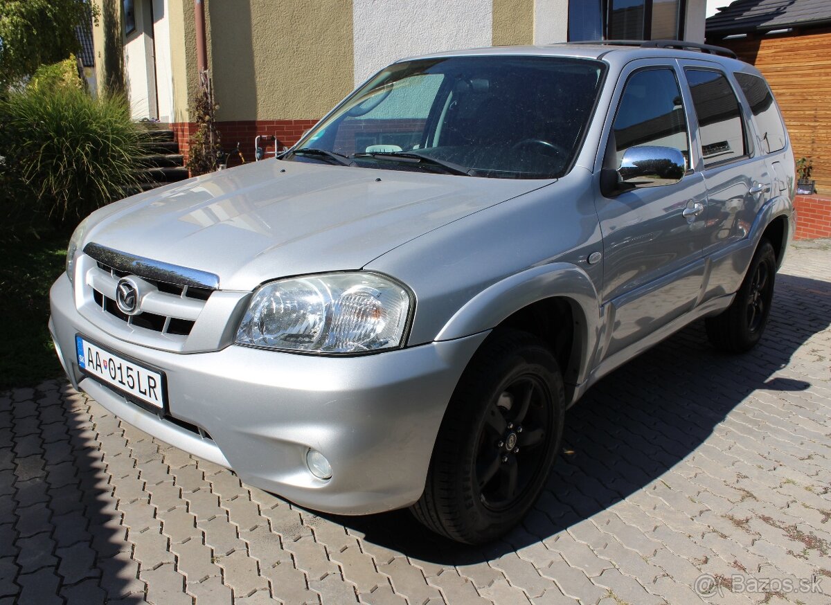 • MAZDA TRIBUTE 2.3i, 4x4, 110 kW, benzín, r.v. 2006 •