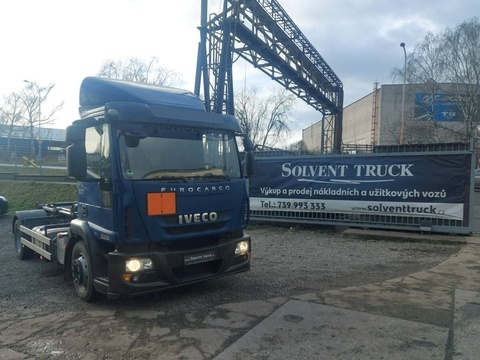 Iveco Eurocargo 120E25, Euro 5, kontejner +DPH