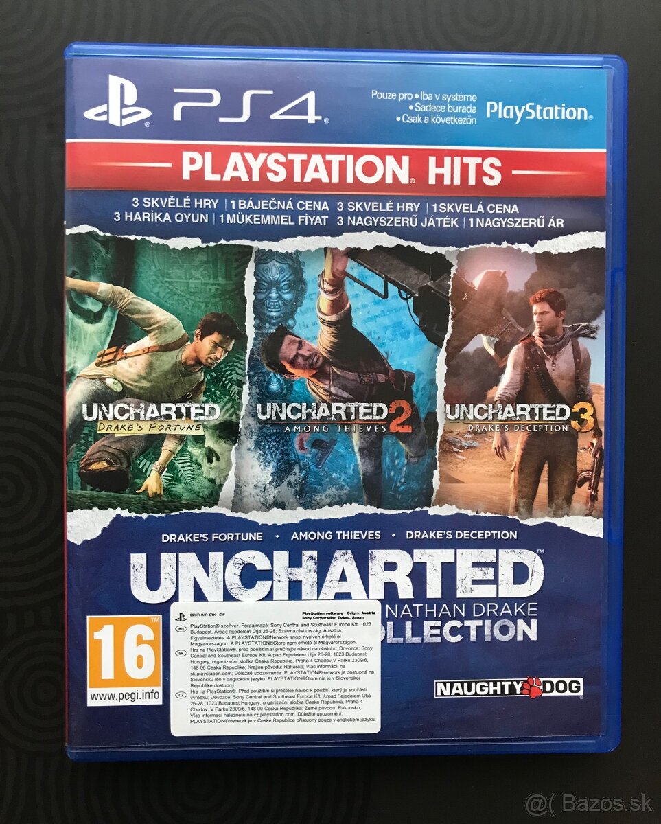 Uncharted (The Nathan Drake Collection) Ps4 / Ps5 hry