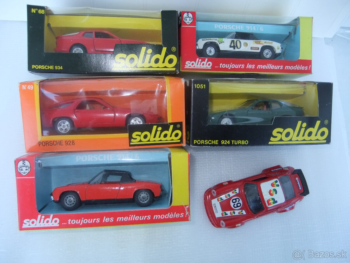 mix PORSCHE v 1:43 od SOLIDO