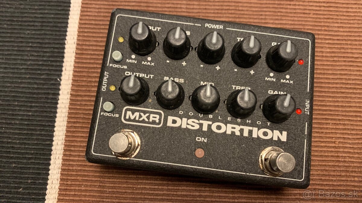 MXR M151 Doubleshot Distortion gitarový efekt