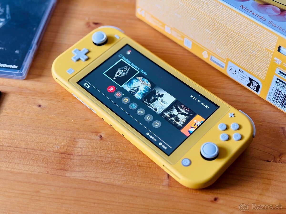 Nintendo Switch Lite - Žlte, ZÁRUKA