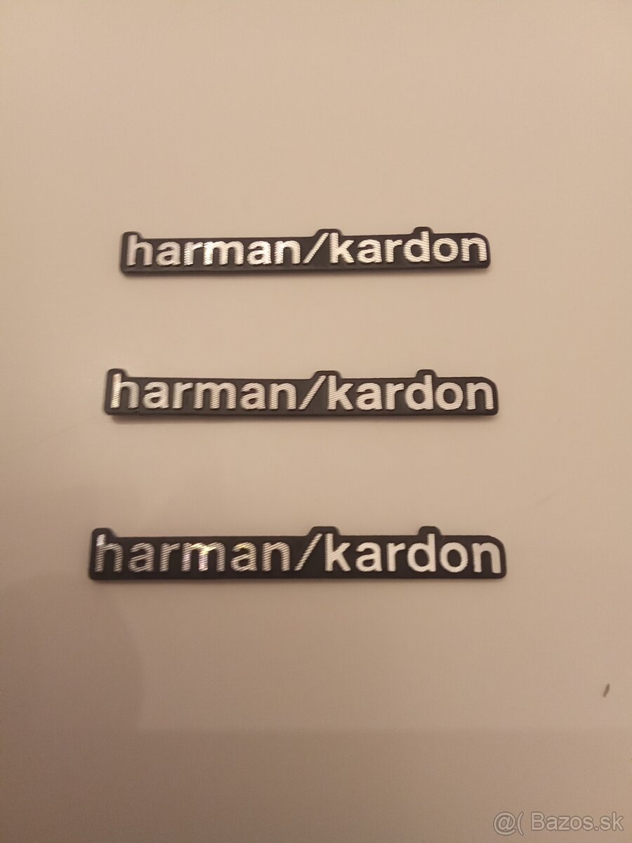 Harman/Kardon Logo, nápis