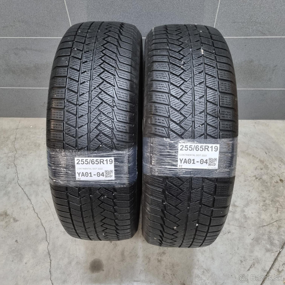 Zimné pneumatiky 255/65 R19 CONTINENTAL DOT2222