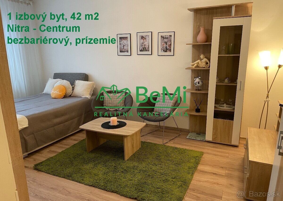 Moderný a útulný 1-izbový byt Nitra - centrum