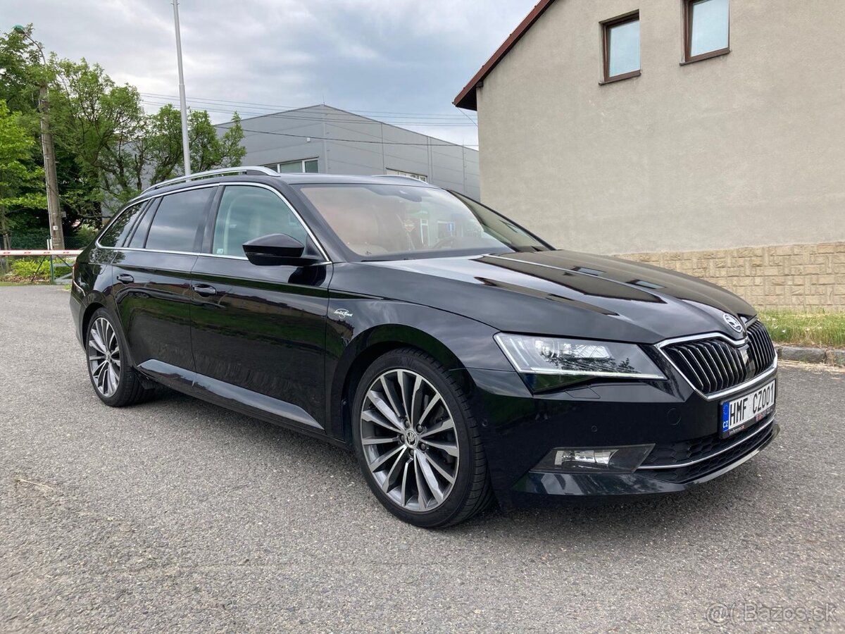 Škoda Superb L&K, 2.0 TDI 140kW, 4x4, WEBASTO, PANO