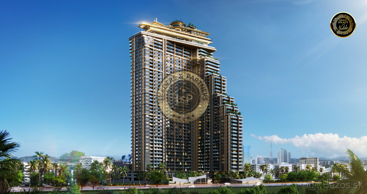 Apartmánový komplex Grand Solaire Noble, Pattaya-Thajsko