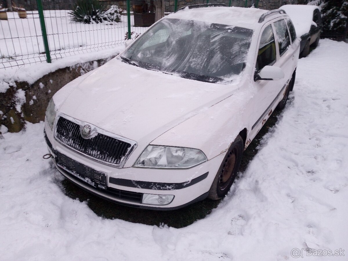 Rozpredam škoda octavia 2.  1.9TDI  77KW.  4X4