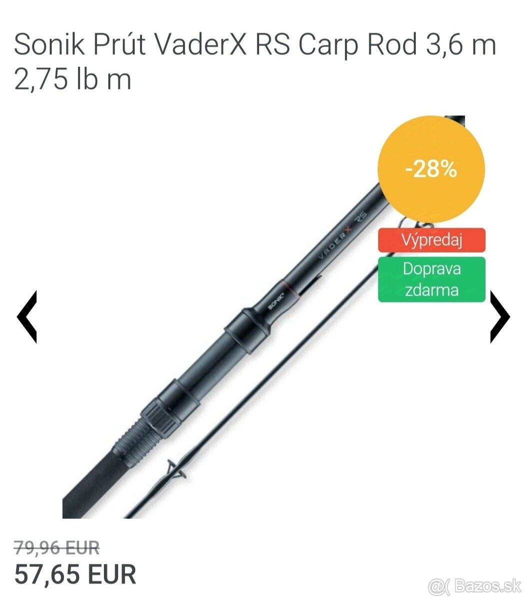 Sonik VaderX RS 3,60m 2,75lb