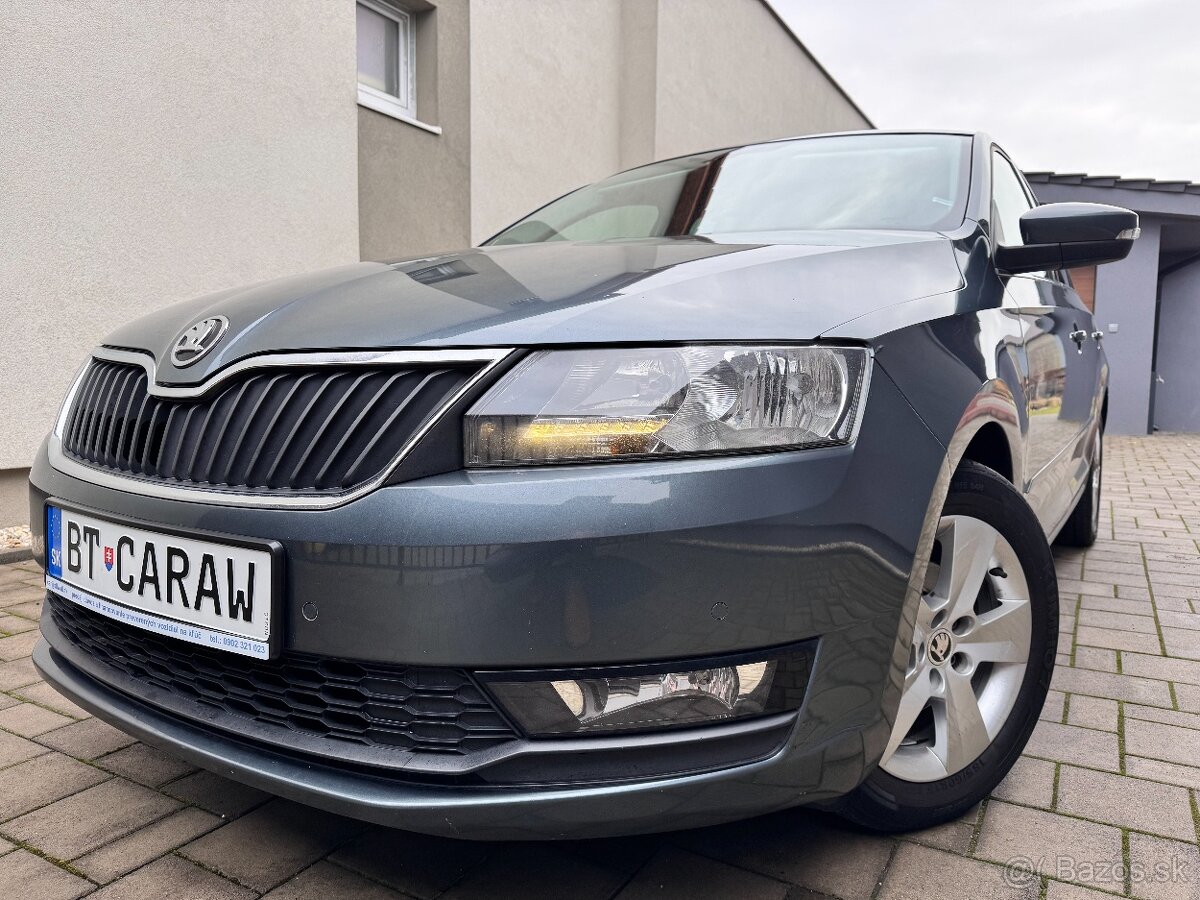 ŠKODA RAPID SPACEBACK, 1,4 TDI, MANUÁL, 124 125KM, 6/2017