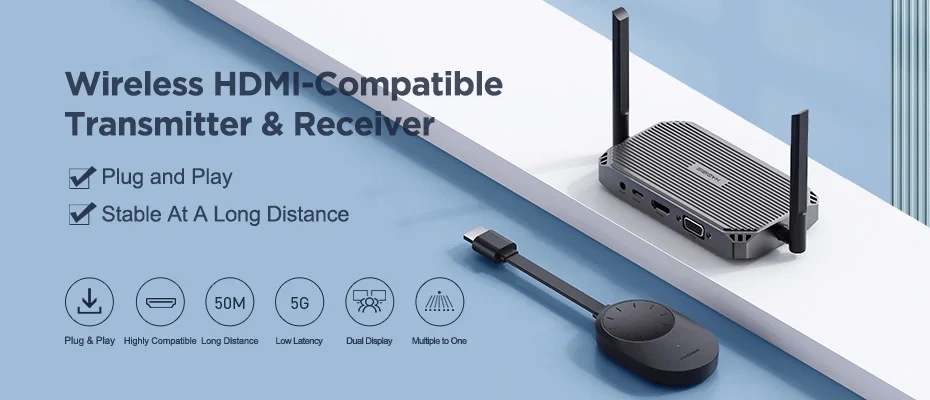 Wireless HDMI extender HAGiBiS