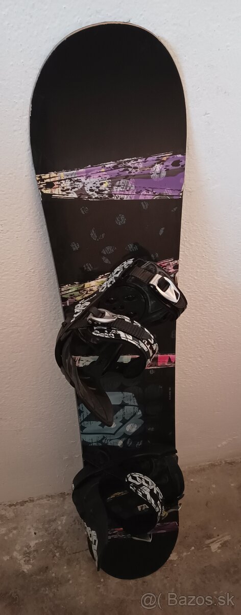 146 cm snowboard FTWO F2 AIR + viazanie