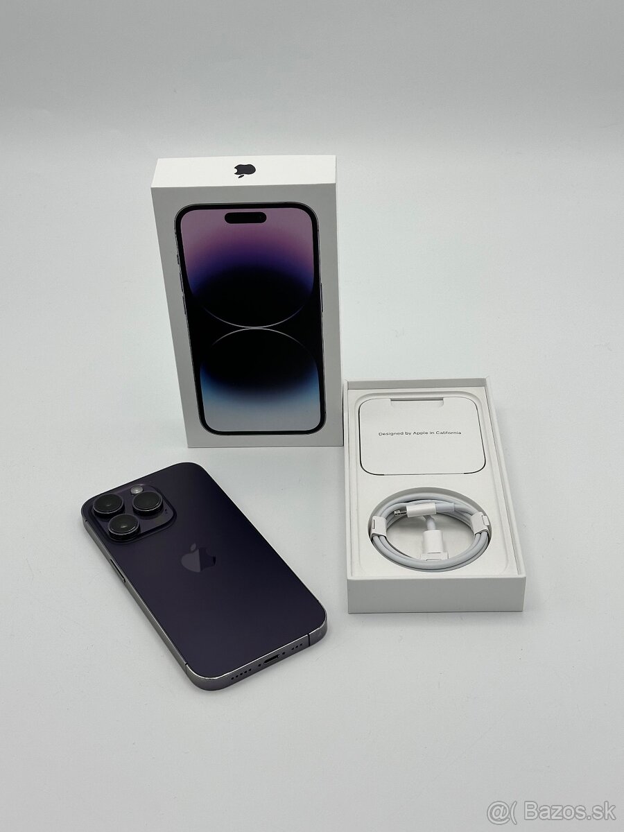 Apple iPhone 14 Pro Deep Purple 128GB 86% Zdravie Batérie