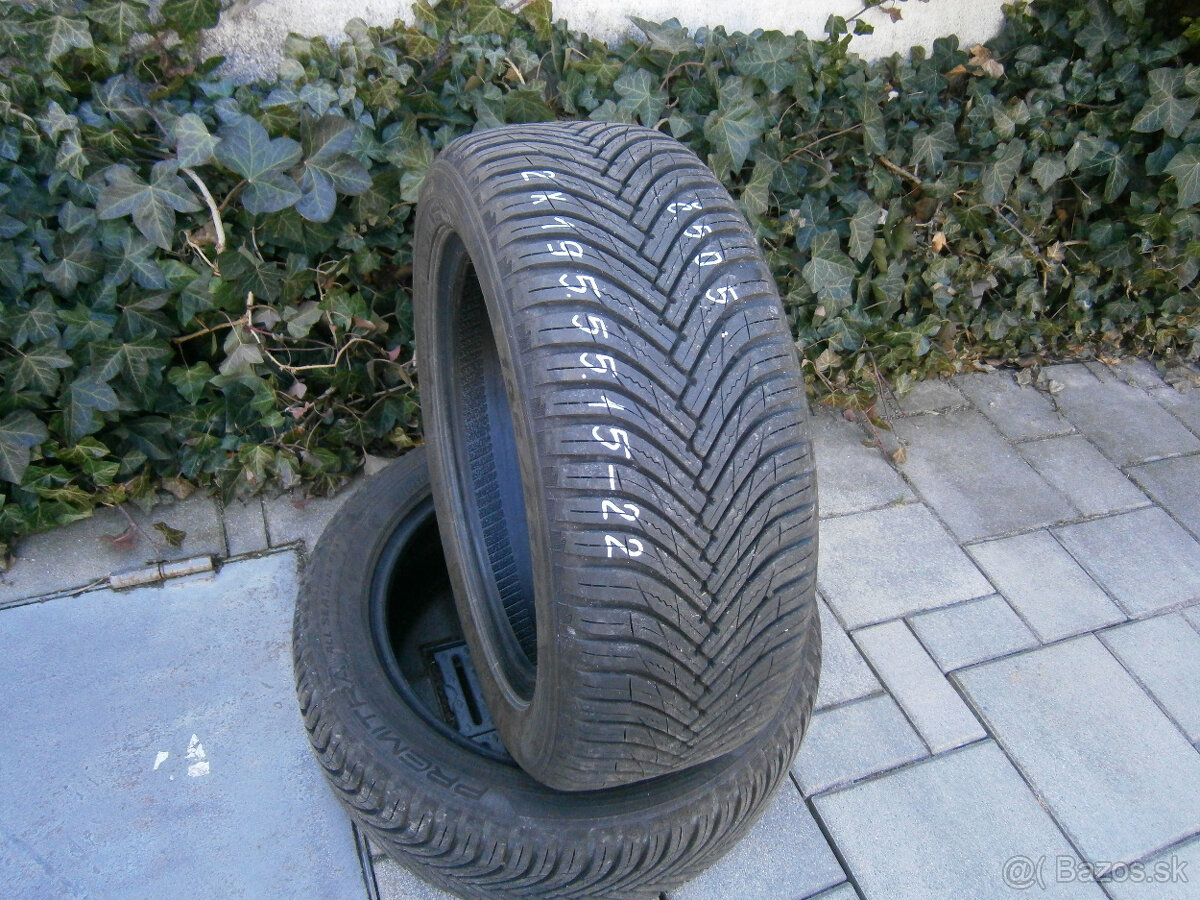 Predám 2x celoročné pneu MAXXIS 195/55 R15 89VXL