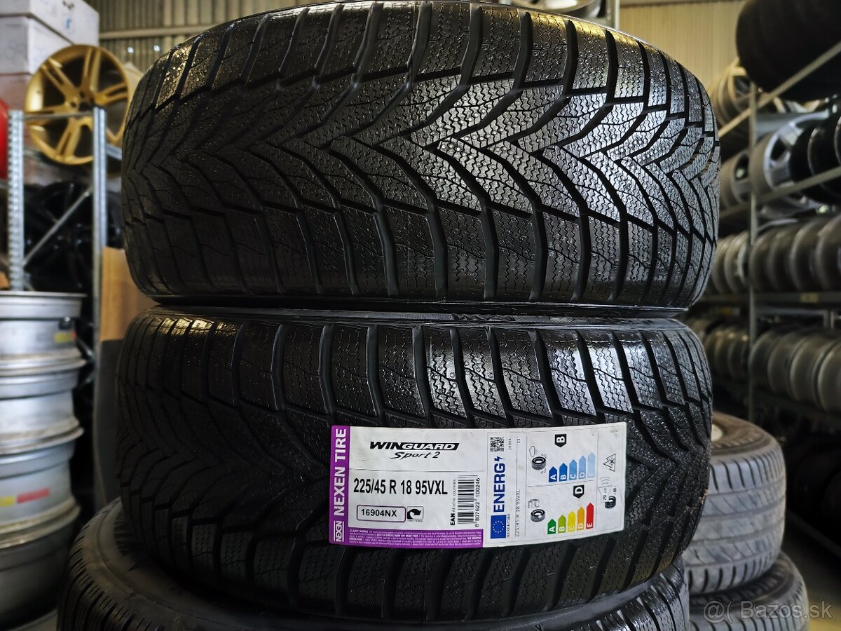 Zimné pneu =NEXEN= 225/45 R18 = 2ks