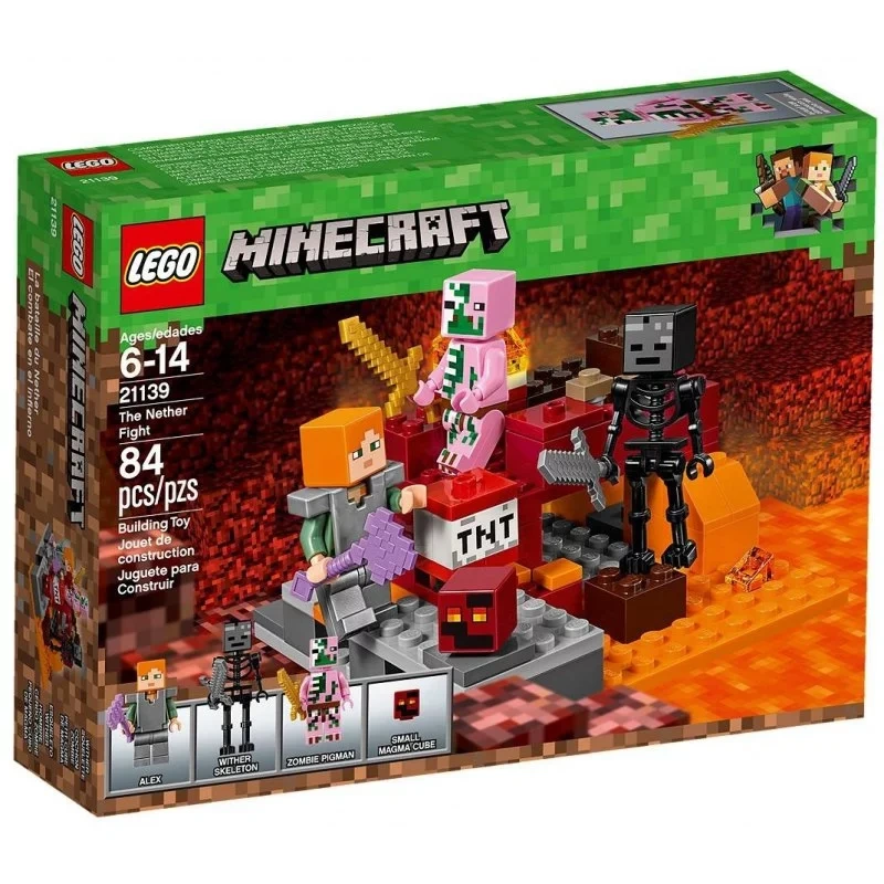 Lego Minecraft 21139 The Nether Fight