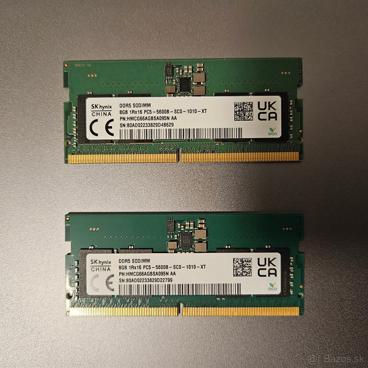 Pamat RAM do notebooku DDR5 SODIMM 16GB (2x8GB)