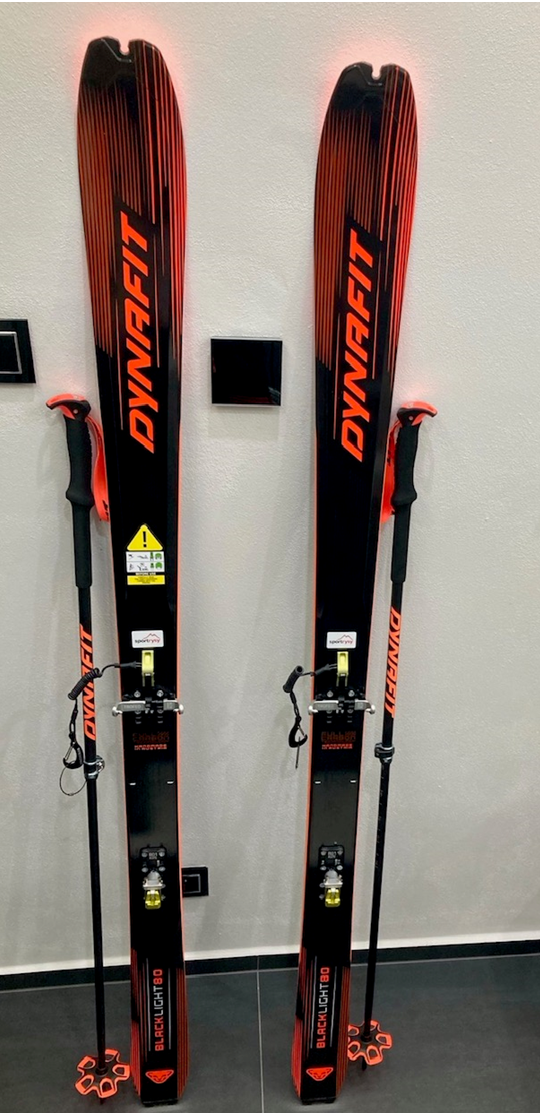 Skialp set dynafit blacklight 80