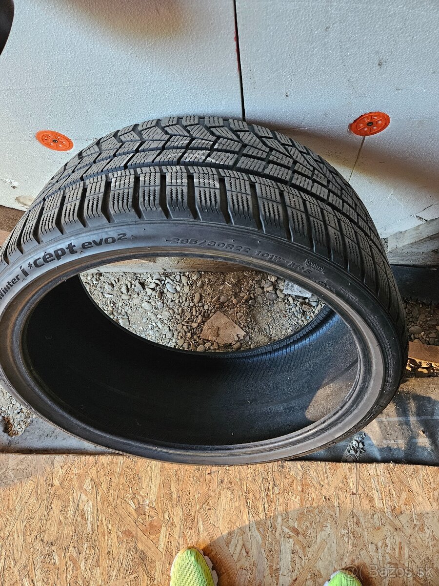 285x30r22 zimná sada hankook