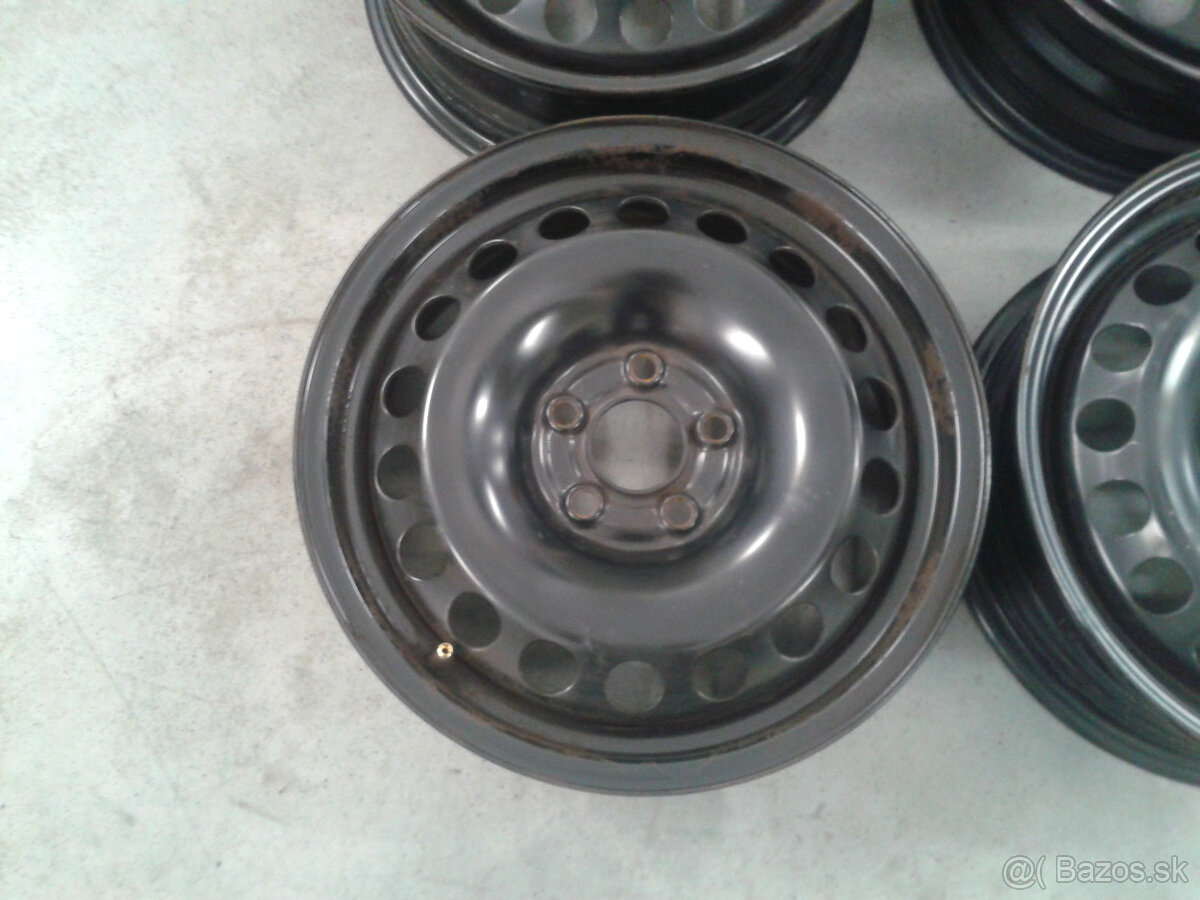 Disky 5x100 R15 5,5J ET40 ORIGINAL VOLKSWAGEN POLO