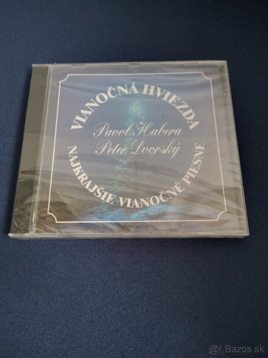 CD Vianočná hviezda. Paľo Habera, Peter Dvorský . Nové.