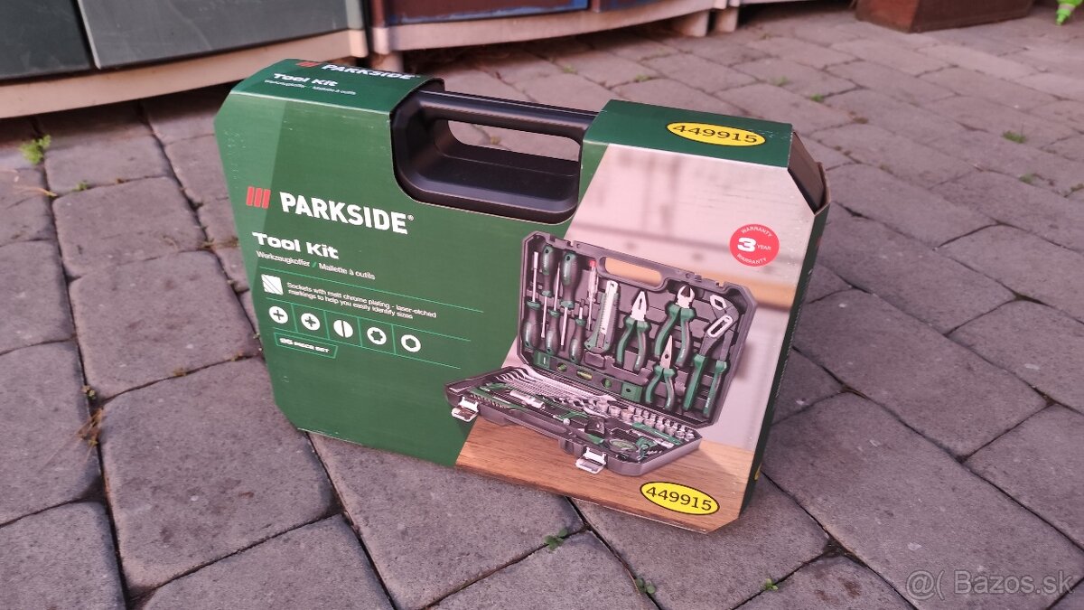 PARKSIDE® Kufor s náradím, 95-dielna súprav