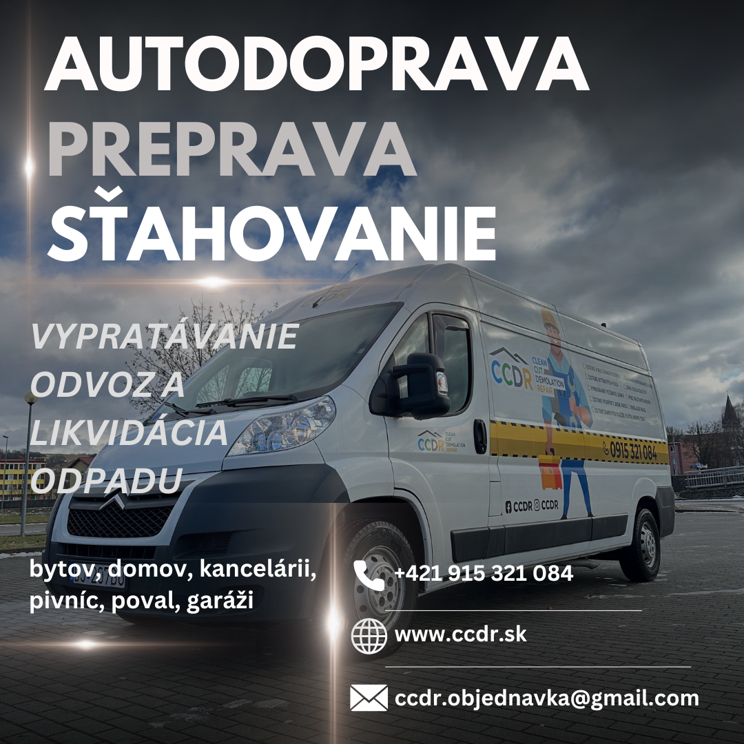 Sťahovanie/Preprava/Vynašanie nábytku/Vypratavanie odpad