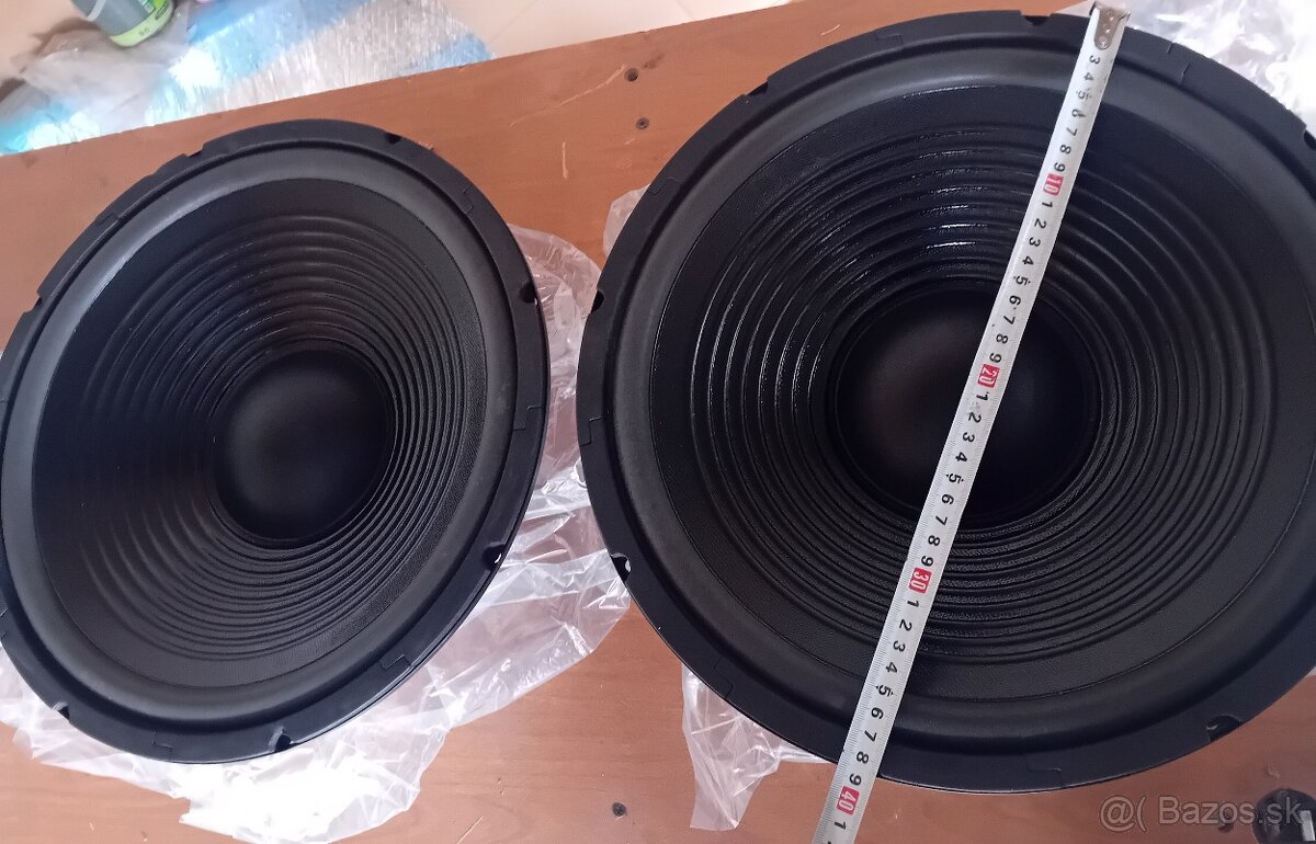 15" palcové basove repro basaky subwoofer