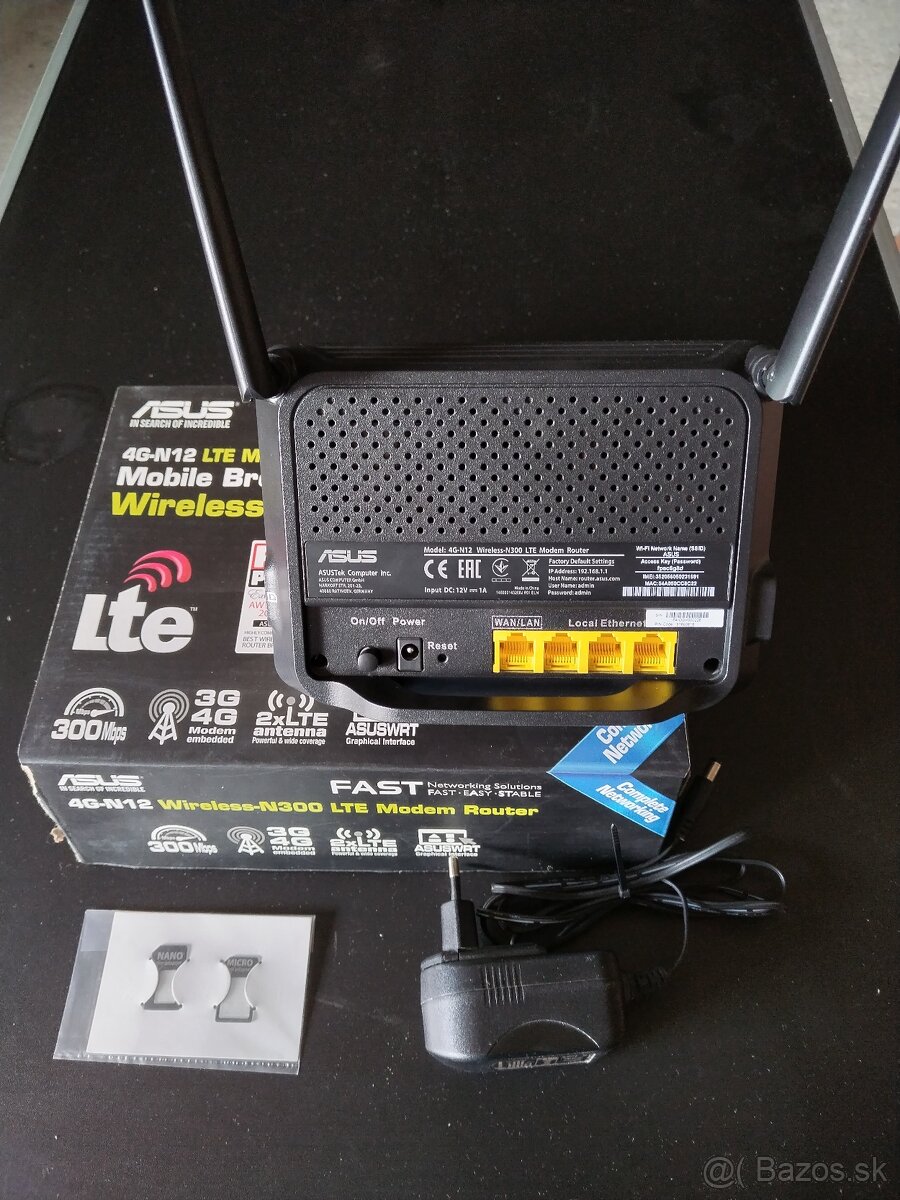 Asus 4G-N12 Lte Modem Router