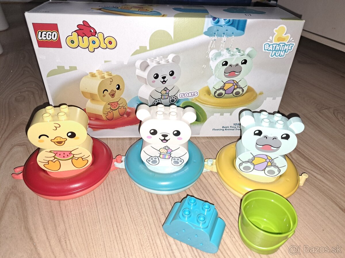 Lego Duplo-Plávajúci vláčik so zvieratkami