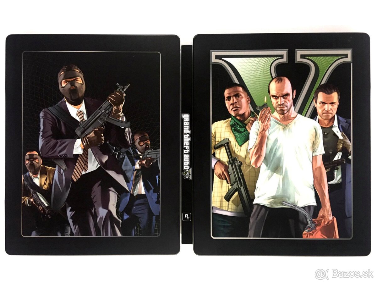 kúpim GRAND THEFT AUTO V / GTA 5 STEELBOOK